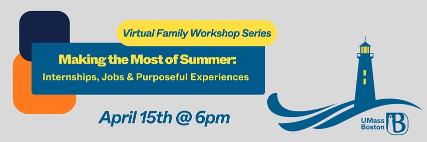 Logo for Family Workshop: Making the Most of Summer